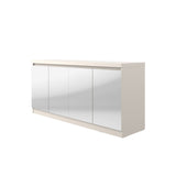 Manhattan Comfort Viennese Contemporary - Modern Sideboard Off White 105955