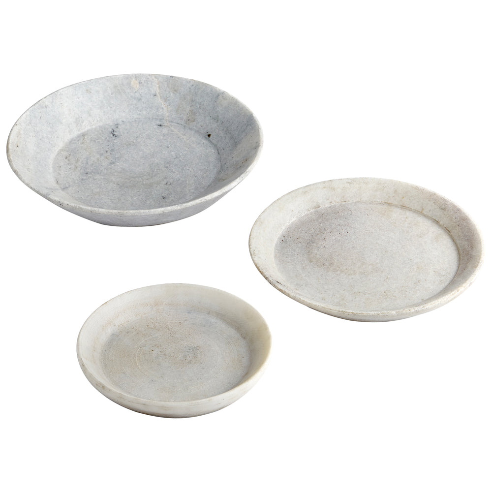 Ronds Tray White 10599 Cyan Design