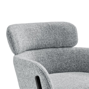 New Pacific Direct Finley Fabric Counter Stool Blazer Light Gray, Gray 100% Polyester, Plywood 1060034-218-npd