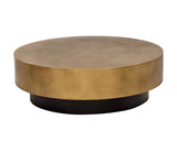 Bernaby Coffee Table - Antique Brass 106005 Sunpan