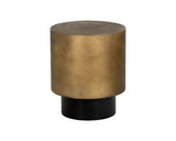 Bernaby End Table - Antique Brass 106006 Sunpan