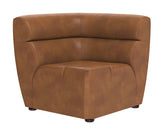 Cornell Modular - Corner Chair - Tobacco Tan 106012 Sunpan