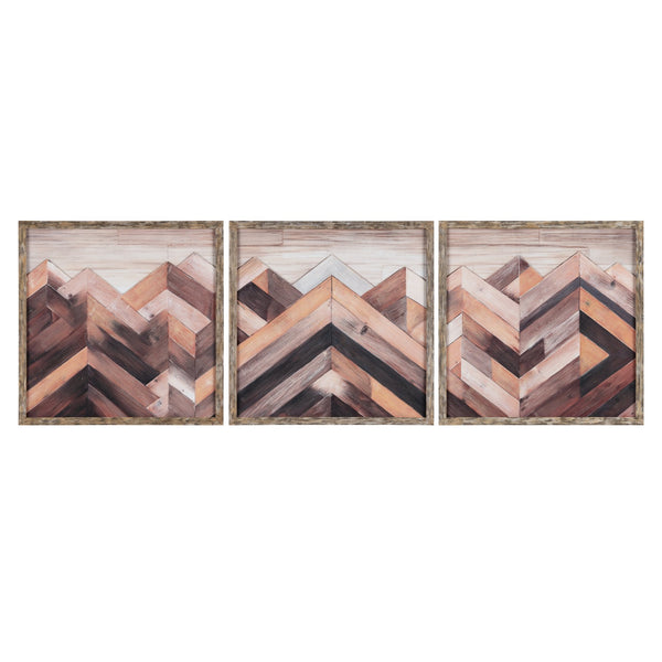 Crestview Collection Sierra Nevada Wall Decor By Crestview - Elegant China Art Piece For Stunning Home Aesthetics   Cvtop3439