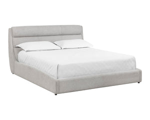 Senna Bed - King - Belfast Heather Grey 106135 Sunpan