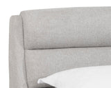 Senna Bed - King - Belfast Heather Grey 106135 Sunpan