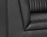 Bradley Armchair - Vintage Black 106136 Sunpan