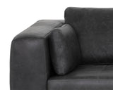 Burr Sofa - Serbia Black Leather 106140 Sunpan