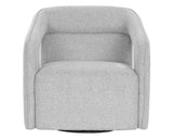 Kendrick Swivel Lounge Chair - Belfast Heather Grey 106160 Sunpan