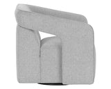 Kendrick Swivel Lounge Chair - Belfast Heather Grey 106160 Sunpan