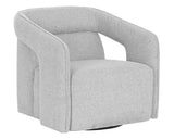 Kendrick Swivel Lounge Chair - Belfast Heather Grey 106160 Sunpan