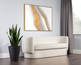 Valence Sofa - Maya White 106172 Sunpan