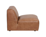 Watson Modular - Armless Chair - Marseille Camel Leather 106176 Sunpan