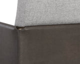 Bellevue Lounge Chair - Belfast Heather Grey / Bravo Ash 106183 Sunpan