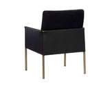 Bellevue Lounge Chair - Abbington Black / Bravo Black 106184 Sunpan