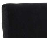Bellevue Lounge Chair - Abbington Black / Bravo Black 106184 Sunpan