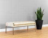 Bellevue Bench - Bravo Cream 106186 Sunpan