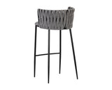 Sarai Barstool - Belfast Koala Grey 106188 Sunpan