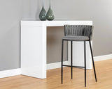 Sarai Barstool - Belfast Koala Grey 106188 Sunpan