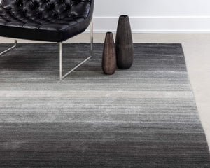 Sunpan Lagos Hand-Loomed Wool Blend Ombre Area Rug Artisan Woven Bedroom Floor Accent 106257