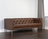 Westin Sofa - Vintage Caramel Leather 106287 Sunpan