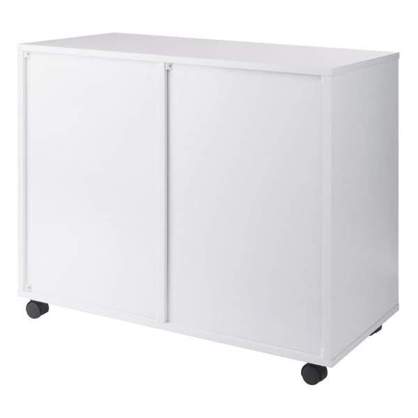 Winsome Wood Halifax 6-drawer Mobile Cabinet - Versatile Storage Solution For Crafts, Office & Home Organization White Composite Wood 10632-winsome-wood