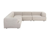 Darren Sectional Set - Moto Stucco 106378 Sunpan