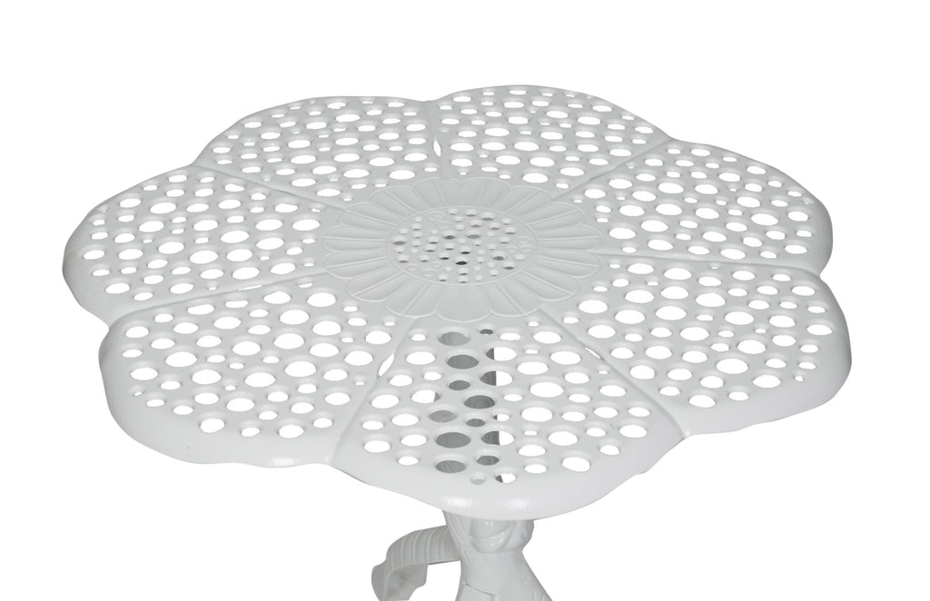 IDEAZ 1063FHTOutdoor White Butterfly Table White 1063FHT