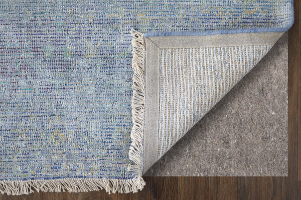 Feizy Rugs Caldwell Handwoven Wool And Viscose Area Rug - Timeless Transitional Charm For Elegant Spaces Blue,Gray Wool,Viscose 8798803fblumltc50