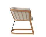 Caily Lounge Chair - Bravo Cream 106416 Sunpan