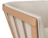 Caily Lounge Chair - Bravo Cream 106416 Sunpan