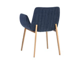 Lucano Dining Armchair - Belfast Navy 106475 Sunpan