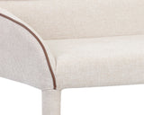 Cortland Banquette - Belfast Oatmeal 106478 Sunpan