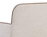 Cortland Banquette - Belfast Oatmeal 106478 Sunpan