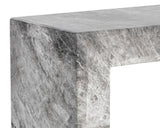 Axle Console Table - Marble Look - Grey 106495 Sunpan