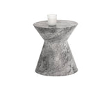 Astley End Table - Marble Look - Grey 106496 Sunpan