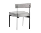 Seneca Dining Chair - Black - Polo Club Stone 106513 Sunpan