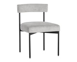 Seneca Dining Chair - Black - Polo Club Stone 106513 Sunpan