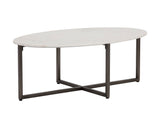 Kiara Coffee Table - Oval 106523 Sunpan