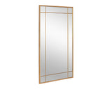 Pasadena Floor Mirror - Brass 106552 Sunpan