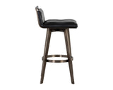 Arizona Swivel Barstool - Castillo Black 106559 Sunpan