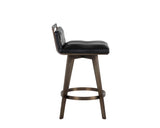 Arizona Swivel Counter Stool - Castillo Black 106560 Sunpan