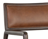 Damien Lounge Chair - Vintage Caramel Leather 106562 Sunpan