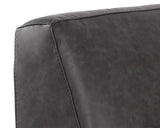 Watson Modular - Corner Chair - Marseille Black Leather 106563 Sunpan
