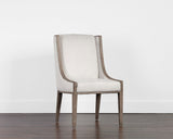 Idalia Dining Chair - Latte - Belfast Oatmeal 106568 Sunpan