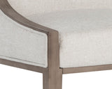 Idalia Dining Chair - Latte - Belfast Oatmeal 106568 Sunpan