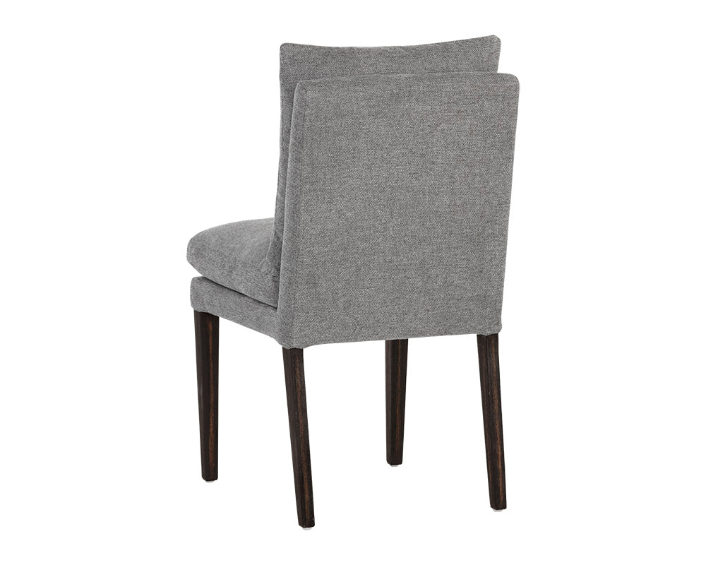Kansas Dining Chair - Belfast Koala Grey 106573 Sunpan