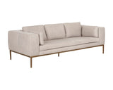 Burr Sofa - Bali Bone Leather 106598 Sunpan