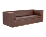 Bradley Sofa - Vintage Cognac 106617 Sunpan