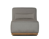 Carbonia Swivel Lounge Chair - Palazzo Taupe 106657 Sunpan