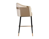 Carter Barstool - Napa Beige / Napa Tan 106685 Sunpan